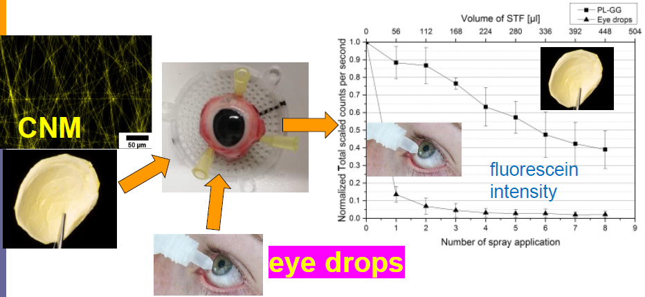 Dissolving Nanofiber Ocular Drug Delivery