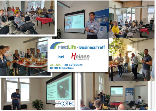 Technology and business networking event at HIMO