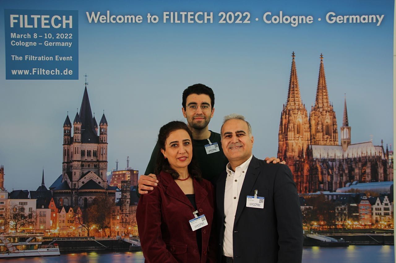 EPCOTEC-Team auf der FILTECH 2022 in Köln
