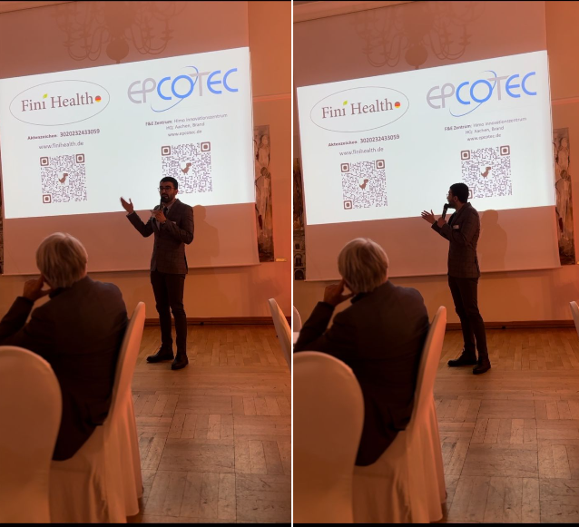 Projektpräsentation von Fini Health und EPCOTEC